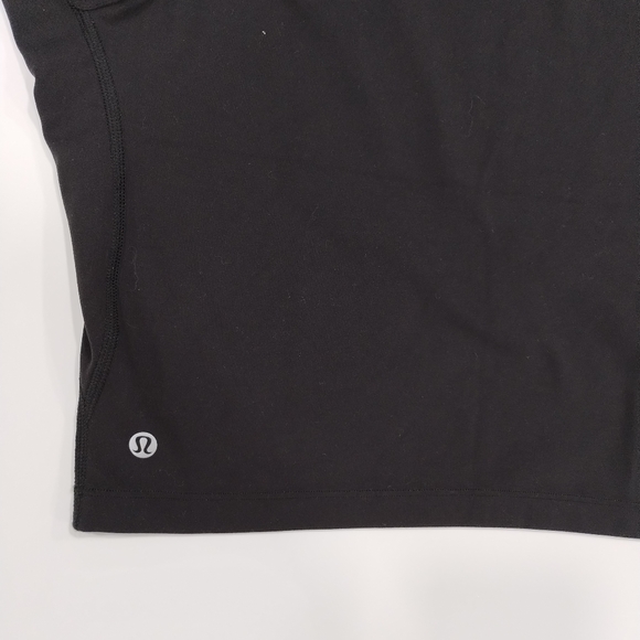 Ladies Lululemon Long Stretch Sleeve Crop Top - Picture 4 of 7